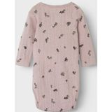 Lange Mouwen Romper - Ribgebreid - Body - All-over Print