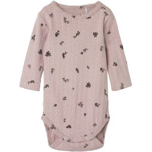 Lange Mouwen Romper - Ribgebreid - Body - All-over Print
