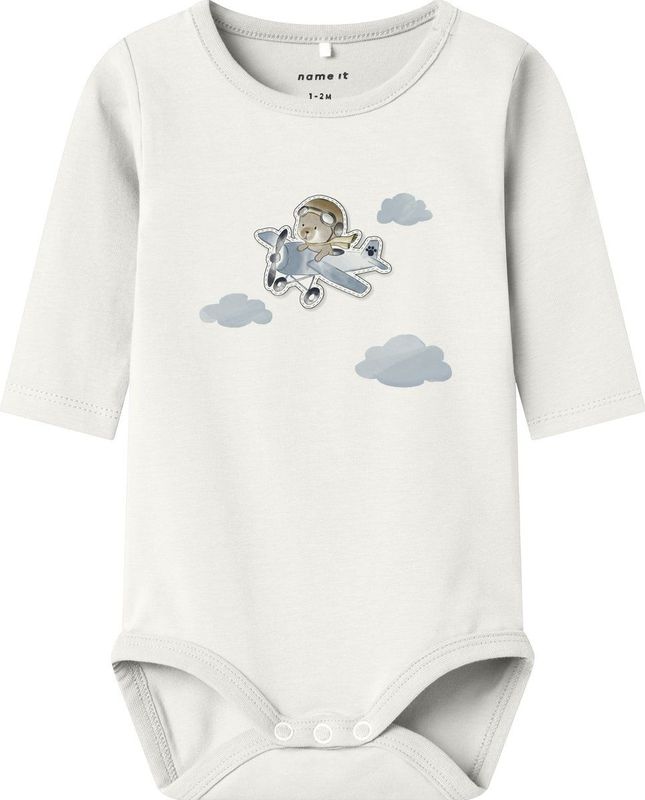 NAME IT Heren Nbmkopilot Ls Body, Cloud Dancer, Numeric_56, cloud dancer, numeric_56