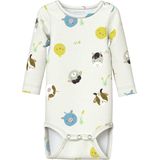 Biologisch Katoen - Romper - Lange Mouwen - All-over Print