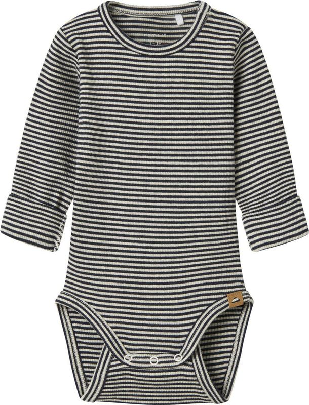 Boxpakje - O-hals - Lange Mouwen - Knoop Detail