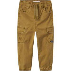 NAME IT - NMMBEN - Cargobroek - Donkergeel - Tapered