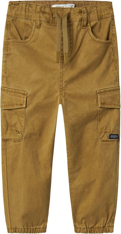 NAME IT - NMMBEN - Cargobroek - Donkergeel - Tapered