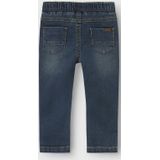 Jogger-Fit Jeans - Blauw - Katoen - Regular Fit - Verstelbare Taille