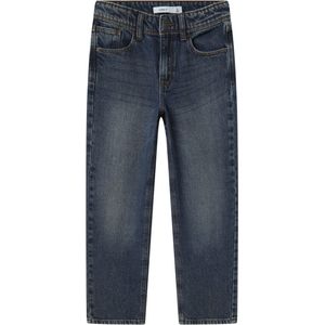Jeans - Straight-fit - Blauw - Denim - Verstelbare Taille