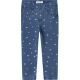 Slim Fit Jeans - Indigo - Sweat Denim - Verstelbare Taille - Achterzakken