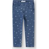 Slim Fit Jeans - Indigo - Sweat Denim - Verstelbare Taille - Achterzakken