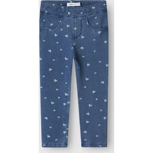 Slim Fit Jeans - Indigo - Sweat Denim - Verstelbare Taille - Achterzakken