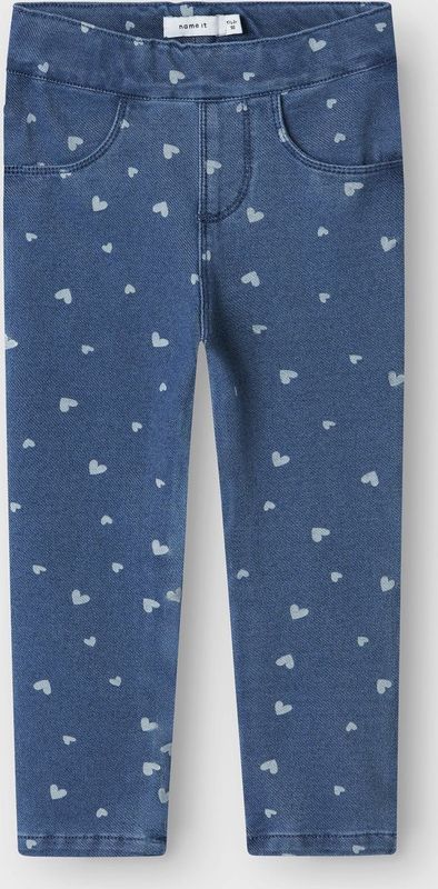 Slim Fit Jeans - Indigo - Sweat Denim - Verstelbare Taille - Achterzakken