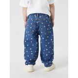 Mom-Fit Jeans - Blue - Denim - Verstelbare Taille