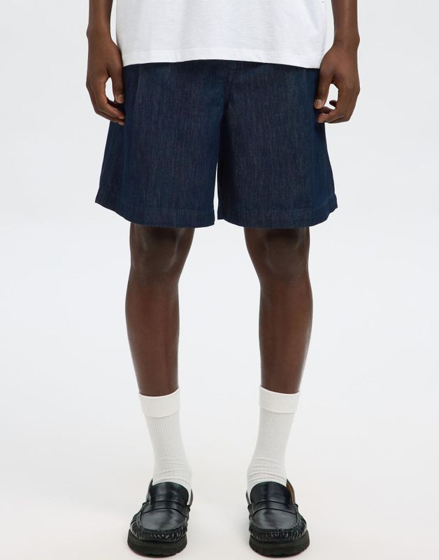 SELECTED HOMME - SLHLOOSE-NOLAN - Korte Broek - Donkerblauw - Loose Fit