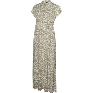 Vmmerika - Zwangerschapsjurk - Maxi Lengte - Korte Mouwen - Regular Fit