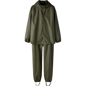 TWO SOON - Functioneel Pak - Kaki - 2-delig - Lange Mouw - Normale Pasvorm