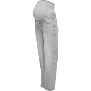 ONLY MATERNITY - Wide Leg Jeans - Grijs - Denim