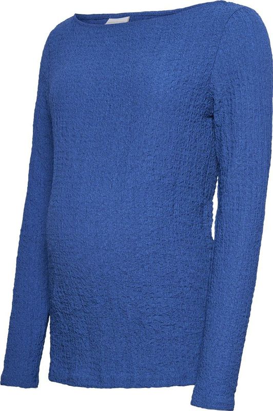 MAMALICIOUS - Top - 100% Polyester - Ronde Hals - Lange Mouwen