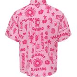 Kids Only - Kogzalina Life S/S Shirt - Roze - Katoen