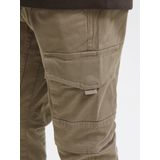 Jack and Jones Junior - Cargobroek - Groen - Geweven Stof