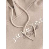 Jack & Jones - JORBILLYBURG SWEAT HOOD FST - Hoodie - Mocha Meringue - Met Capuchon
