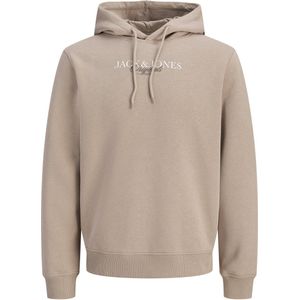 Jack & Jones - JORBILLYBURG SWEAT HOOD FST - Hoodie - Mocha Meringue - Met Capuchon