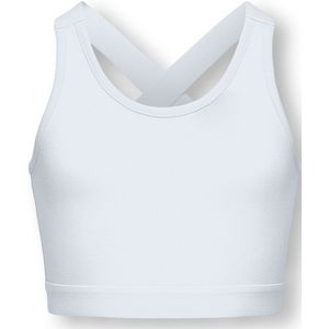 ONLY - MAI RACER GLITTER - Sporttop - Bright White Silver Metallic