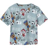Name It - Nmmjubi Paw Nreg Ss Top - Vieux Blauw - Voor Jongens