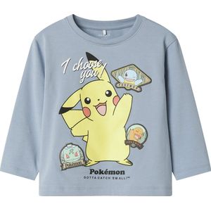 Dusty Blue - Longsleeve - Jersey - Regular Fit