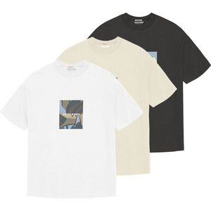 Jack & Jones Jortavira aop tee ss cn fst 3pk mp