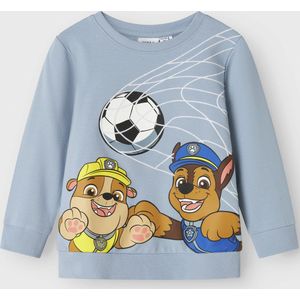 Paw Patrol - Sweatshirt - Blauw - Katoen - Geborduurd Detail
