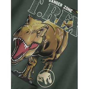 Jurassic World - Sweatshirt - Zwart - Ongeborstelde Sweatstof - Lange Mouwen