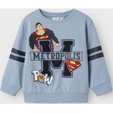 Superman - Sweatshirt - Blauw - Lange Mouwen - Ronde Hals