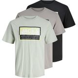Jack & Jones - JCOLOGAN SUMMER PRINT TEE SS CREW 3 - T-shirt