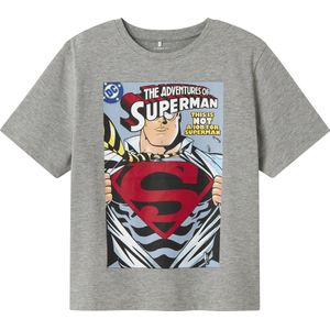 T-shirt - Blauw - Jersey - Superman Print