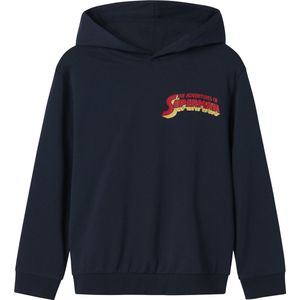 NAME IT Sweatshirt 'Superman'  marine / goud / donkerrood
