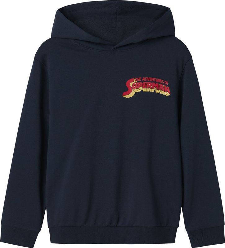 NAME IT Sweatshirt 'Superman'  marine / goud / donkerrood