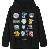 Pokémon - Hoodie - Blauw - Katoen/Polyester - Rubberprint