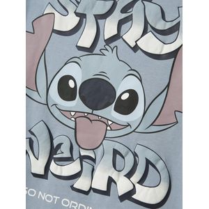 Name It - Nkmjoseph Stitch Nreg SS Top Box - Oud Blauw - T-shirt - Jongens