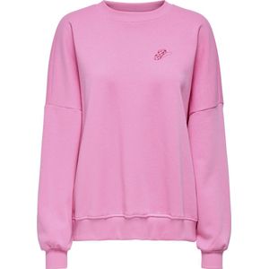 Only - Onlstina Lovely O-neck Box Swt - Sweater - Sachet Pink