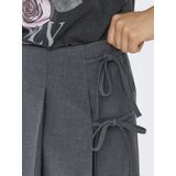 Only - Grijze Rits Rok - Dames - Polyester