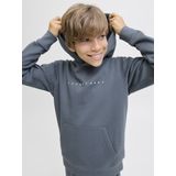 Jack and Jones Junior - Hoodie - Groen - Katoen - Kangoeroezak