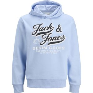JACK & JONES - Hoodie - Groen - Geborstelde Stof - Lange Mouwen
