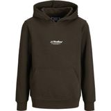 Jack & Jones - JJESoho - Sweatshirt - Donkerbruin - Capuchon
