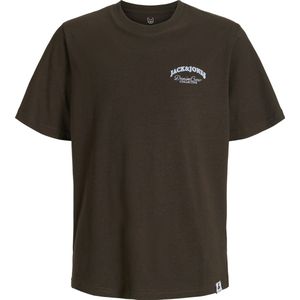 Jack & Jones - JJEBRANDES BACKP RELAXED TEE SS SN JNR - T-shirt - Chambray Blue