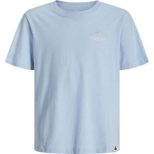 Jack & Jones - JJEBRANDES BACKP RELAXED TEE SS JNR - T-shirt - Chambray blue