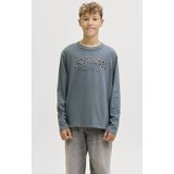 Jack & Jones - JJECALEB - Overhemd - Duifblauw - Lange Mouw