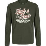 Jack & Jones Junior - Longsleeve - Donkergroen