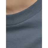 Jack & Jones - JJECALEB VARSITY TEE SS O-NECK NOOS JNR - T-shirt - Stormy Weather - Korte Mouwen