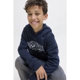 Jack & Jones Junior - Hoodie - Stormy Weather - Met Capuchon - Lange Mouwen