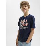 JACK & JONES Junior - T-shirt - Groen - Jersey - Korte Mouwen