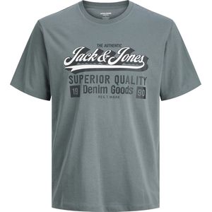 JACK & JONES Junior - T-shirt - Blauw - Katoen - Relaxed Fit