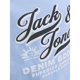 JACK & JONES JUNIOR - T-shirt - Katoen - Korte Mouwen - Ronde Hals
